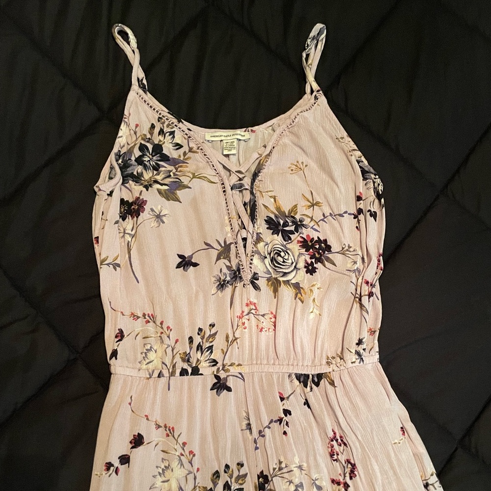 American Eagle Small Floral Romper